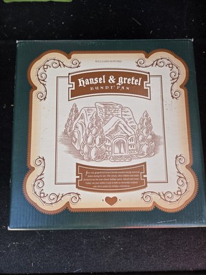 Williams-Sonoma Nordic Ware Hansel & Gretel Bundt Pan 10 Cup Cake w/ Instruction