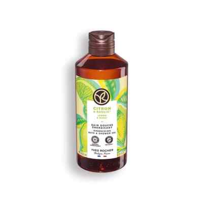 Yves Rocher Sensual Bath & Shower Gel Lemon & Basil Moisturizing 6.7 fl.oz.