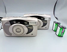 **LOT OF 2** KODAK Point Shoot Film Cameras Advantix F600 *WITH FREE FILM*  99