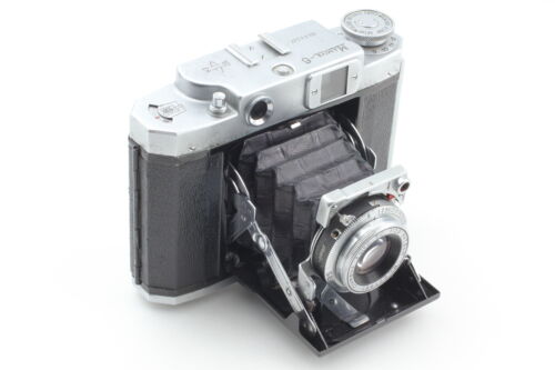 Mamiya SIX IV 6x6 telemetro fotocamera pellicola vintage obiettivo 75 mm F3,5 GIAPPONE - EXC++++ - Foto 4 di 11