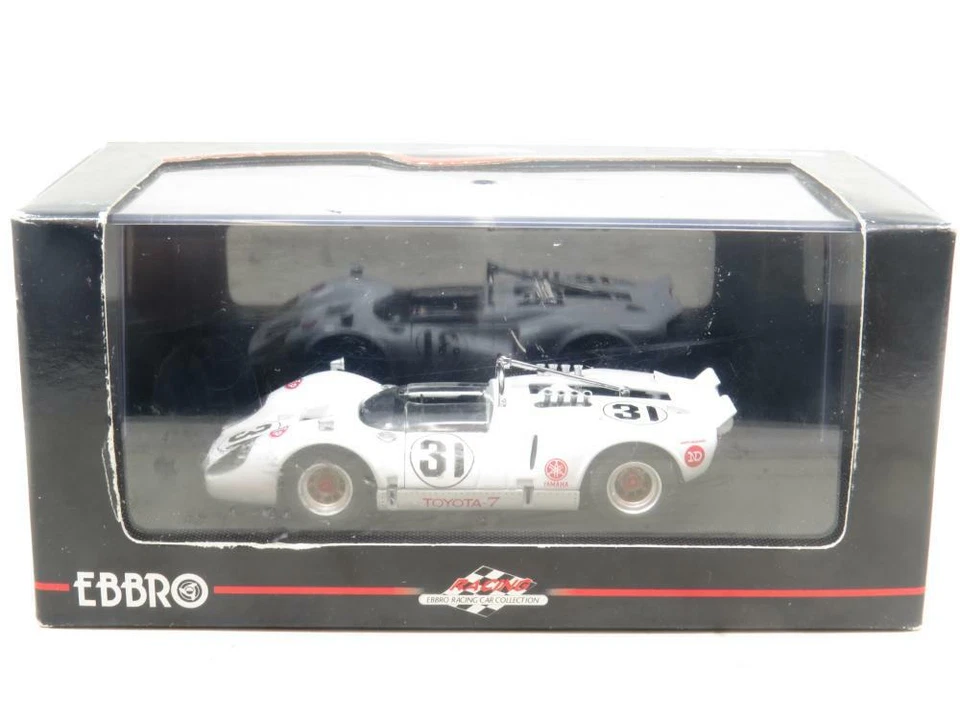 EBBRO Pressofuso Modelli 878 Toyota 7 Giappone Lattina Am 1968 No31 1 43 Scala - Immagine 2 di 4