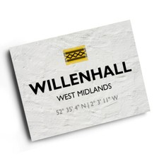 A4 PRINT - Willenhall, West Midlands - Lat/Long SO9698