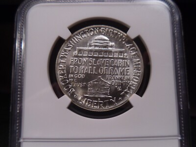 1948-D MS67 Booker T Washington Silver Commemorative NGC Certified