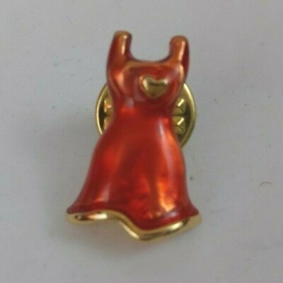 little red dress pin Tiny Red Dress Pin by Christine Can Bead at Maker House Co