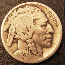 1923 BUFFALO NICKEL 5 Cents of United States of America USA