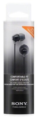 Verdrahtete Kopfhörer Sony MDR-EX15LP MDR-EX15LPB.AE, Schwarz