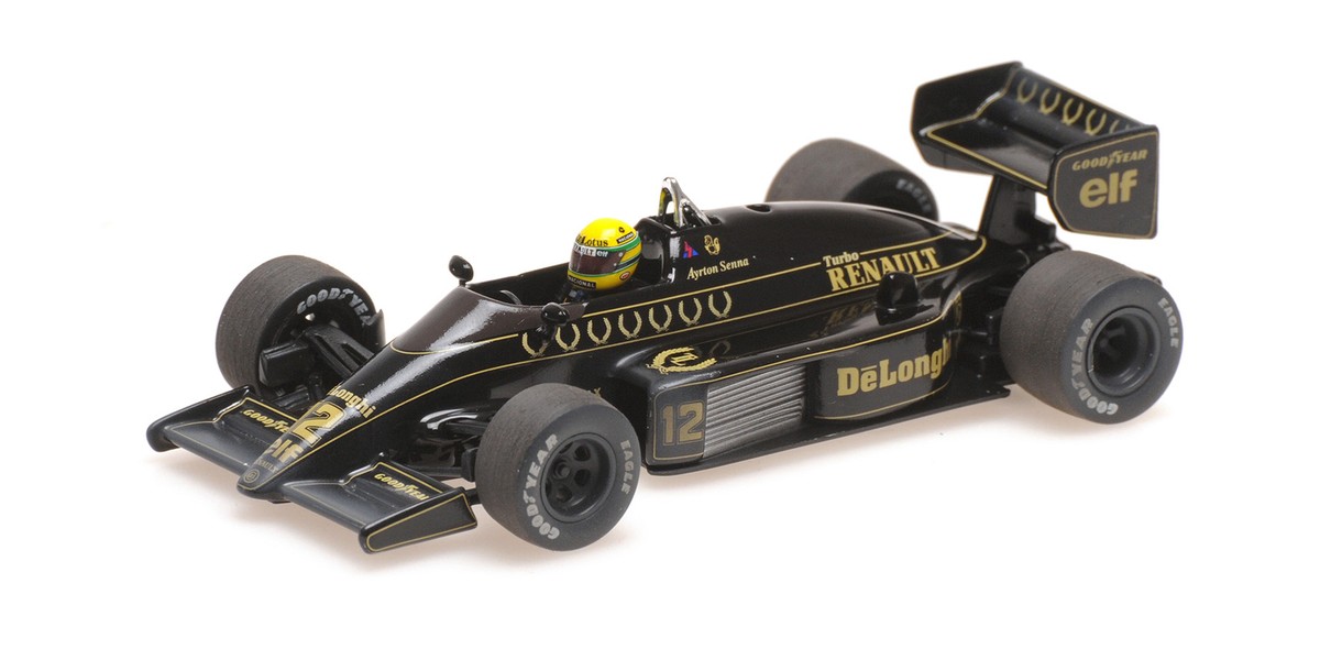 Ayrton Senna Lotus 98T ミニカー 1/43 ミニチャンプス Minichamps 1:43 LOTUS 98T AYRTON SENNA 1986 DIRTY VERSION