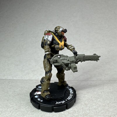Halo Action Clix #6-6 Jorge - M247 GPMG Turret ohne Karte
