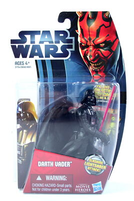 Star Wars Darth Vader Sith Dark Lord Movie Heroes Spielzeug Actionfigur MH06 - NEU!