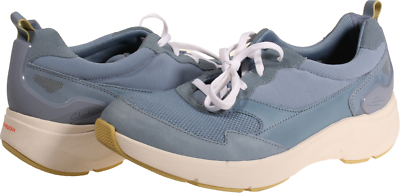 Clarks Wave Move Womens Sneaker Blue Combi US Size 11 WIDE