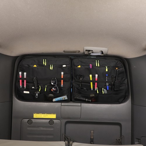 Bolsa organizadora de almacenamiento puerta trasera maletero para Toyota Prado FJ120 03-09 - Imagen 18 de 23