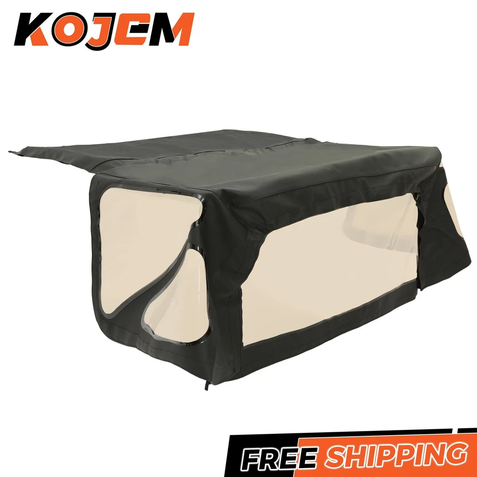 Repuesto techo blando con ventanas para Suzuki Sidekick Geo Tracker 1988-1994 #98715 Foto 3 de 4