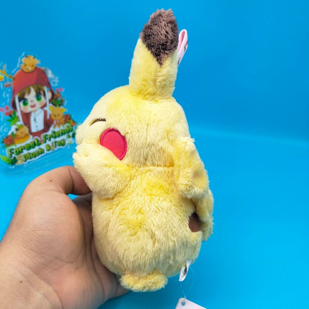Pokemon I Love Pikachu Zipper Bag Pouch Plush 6