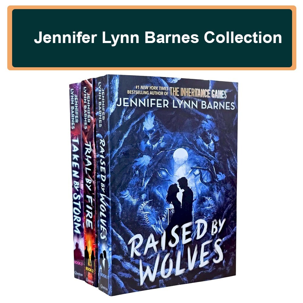 Raised by Wolves Series 3 Books Set by Jennifer Lynn Barnes Taken by Storm