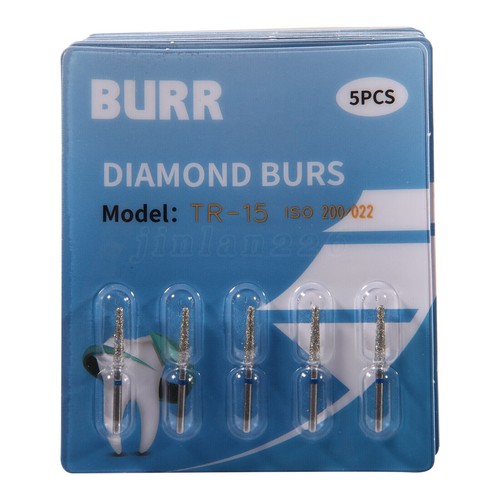 5-100pc SANDENT Dental Diamond Burs For High Speed Handpiece Friction Grip 1.6mm - Picture 374 of 865