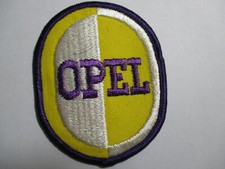 Opel Vintage Patch Car Auto Wheels Motor Vehicle Not a Reproduction NOS