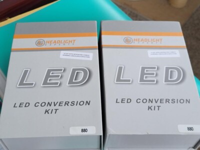 NEW Headlight Experts LED Light Conversion Kit 99 Arctic Cat ZL600 Snowmobile