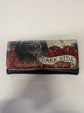 Star Wars Loungefly Cartera Bolso de Mano Lado Oscuro Darth Vader Estampado Raro 