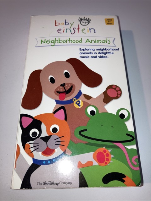 Baby Einstein Neighborhood Animals Vhs 02 For Sale Online Ebay