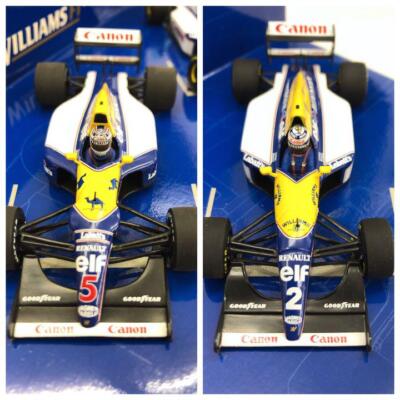 Minichamps 1/43 Limited Williams F1 FW14B FW15C Mini Car | eBay