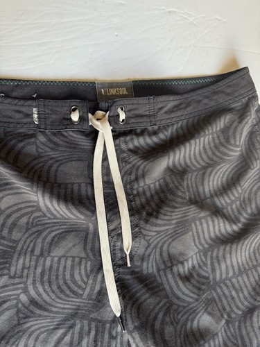 Linksoul Men’s 34 Brown Board Casual Shorts - Picture 2 of 11