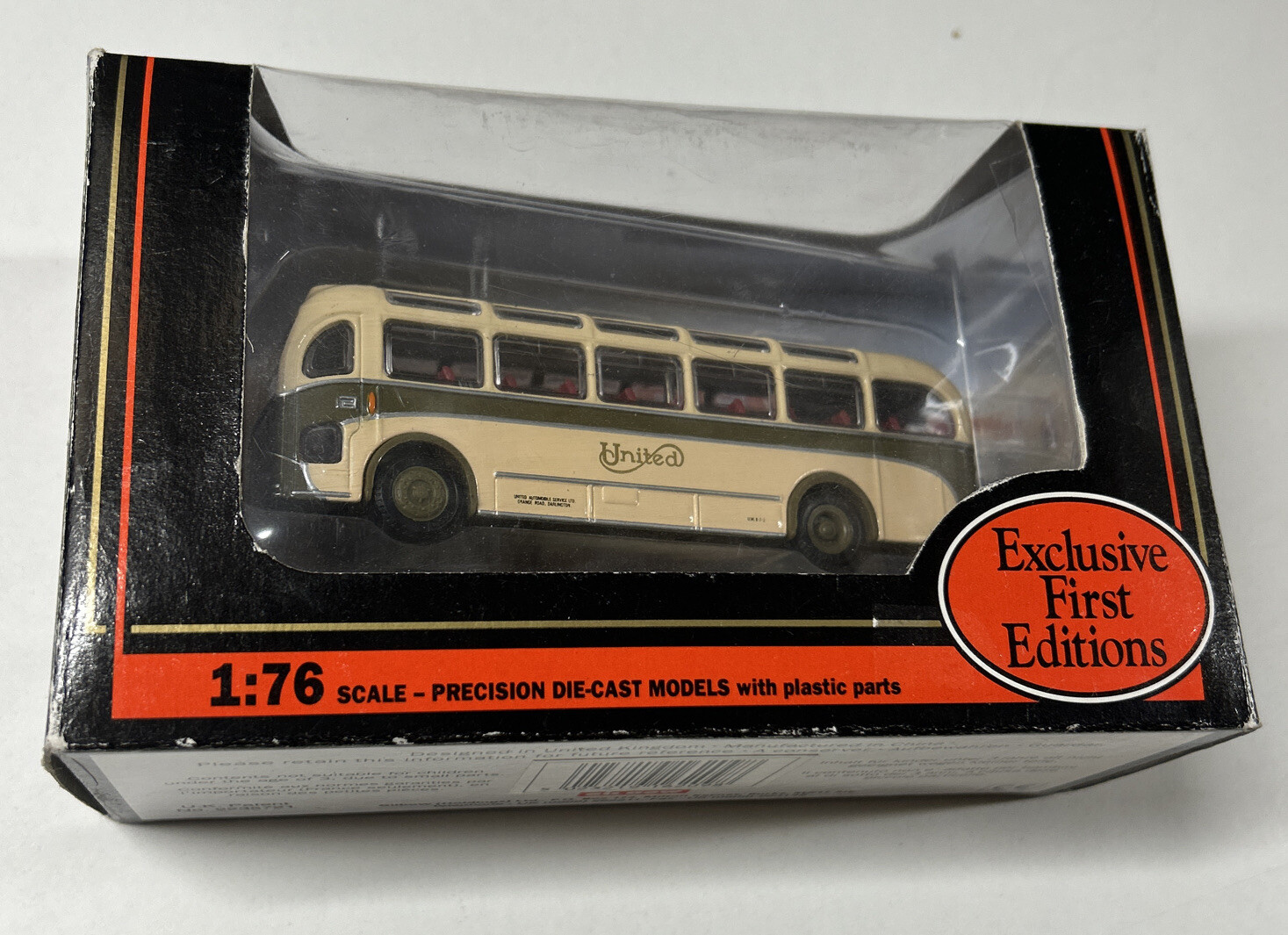 EFE 16209 Bristol MW Bus United Coach Livery Newcastle London MIMB