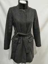 Part Two Grey Coat Size 10 With Belt And Zipped Pockets