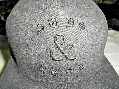 SUDS & BUDS BLACK BASEBALL CAP HAT. STRAP ADJUSTABLE SIZE. - Picture 11 of 18
