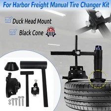 Upgrade For Harbor Freight Manual Tire Changer Kit  Attachment Duck Head & Cone