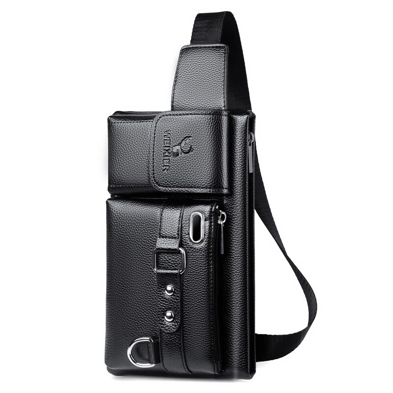 Brand Unisex Single Shoulder Multi Function Capacity Men s Chest