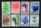USSR 1941 stamps Zagor#694-701 Comb+Line perf START22%ONLY MH CV=95$