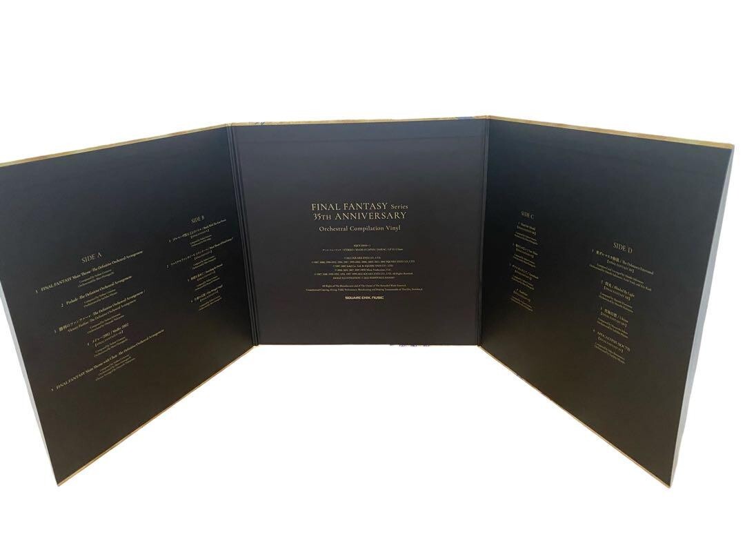 Final Fantasy Series 35th Anniv. Orchestral Compliation Vinyl LP