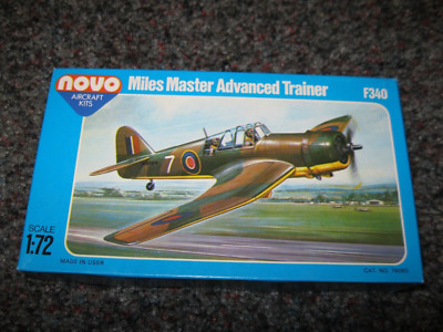 NOVO KITS Miles Master Advanced trainer F340 1:72 Model Kit