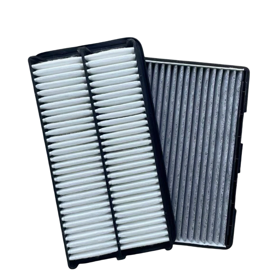 For KIA Sedona Hyundai Entourage 06-10 New Combo Engine&Carbon Cabin Air Filter Foto 3 de 4
