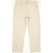 Levi's 615 Beige Straight Regular Herren Jeans W35 L28 (70882)