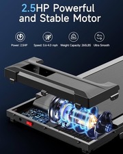 4-in-1 Portable Under Desk Walking Pad Treadmill Slim w/Remote 2YR Warranty 6