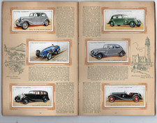 ALBUM FIGURINE ANNI 30 AUTO D'EPOCA  OLD CAR