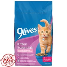 9Lives Kitten Food Chicken Ocean Fish Dry 10oz 4pk 18.00 per pound