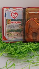 Ty Germania the Bear International Bears II 1999 Teenie Beanie 3+ Years