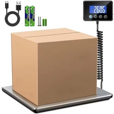 Shipping Scale Digital Postal Scale 440 lbs x 0.7 oz. AC/DC Package LCD Display