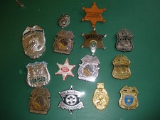 Vintage Kids Badges Sheriff, Army, Police, Fire YOU CHOOSE 014