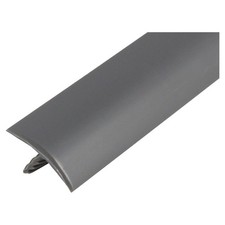 Grey 3/4" 18mm T-Molding Plastic Edge Trim for Arcade Machine Cabinet Camper