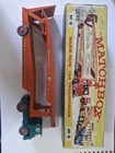 VINTAGE MATCHBOX LESNEY M.8 MAJOR PACK CAR TRANSPORTER BOXED V GOOD ORIGNAL BOX