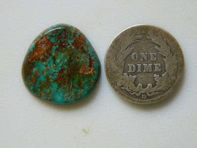 Gem Quality Natural Nevada Stone mountain turquoise  cabochon