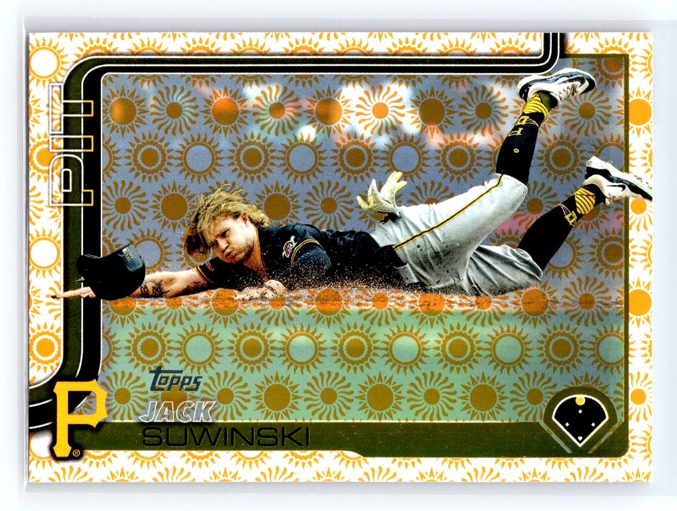 2025 Topps #439 Jack Suwinski Holiday Sun
