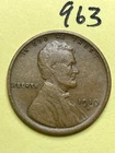 1910-S LINCOLN WHEAT CENT, low mintage date, "Fine" condition #963