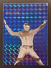 2025 Steve McQueen Keepsake Premiere Edition #208 Blue Parallel 099/100