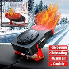 150W Heater Portable Heating Cooling Fan Defroster Demister for Car Truck 12V US
