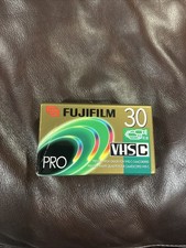 Fujifilm VHS-C Tape Pro Premium High Grade Camcorder TC 30