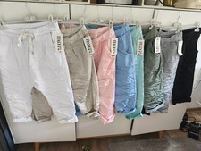 Pantalones cortos brillantes MADE IN ITALY talla 38 40 42 NUEVO
